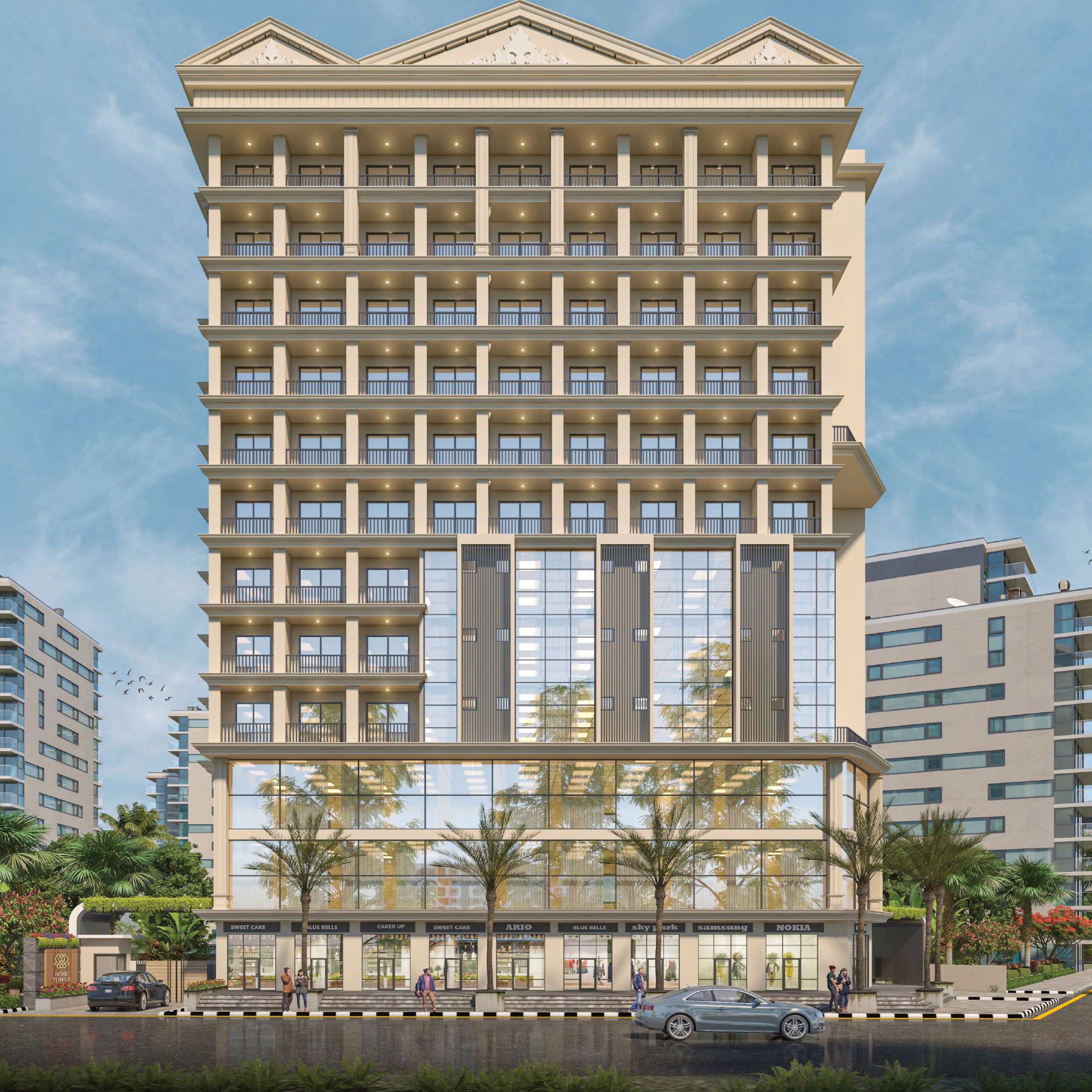 Rose Tower – Grand Entrance